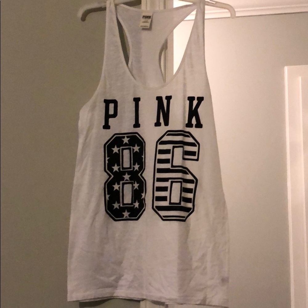 PINK brand Razorback Tank size Large